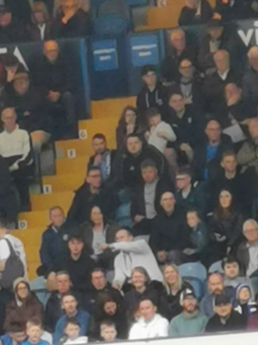 As if I got spotted from the other side of the Stadium 🤣 Eagle eyes!