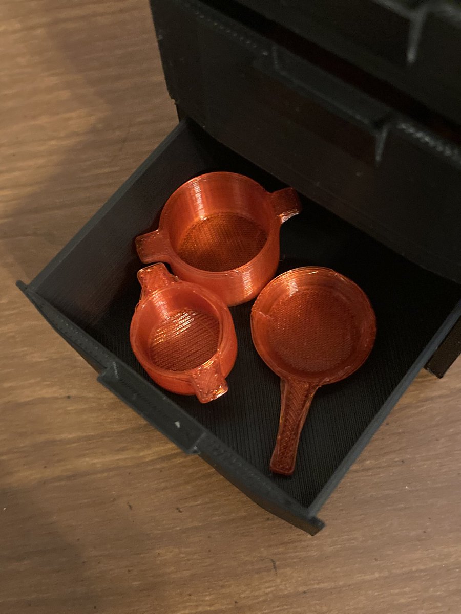 hoe_smad's tweet photo. mini kitchen cabinet for my dear friend chef nico <3 https://t.co/TM6KkHyaB8