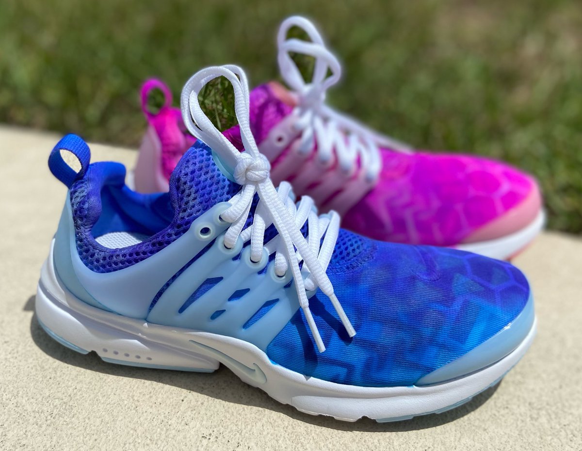 NachoShoe's tweet photo. Custom dyed and painted Nike Presto.

#NachoShoe #Nike #customshoes #teamjacquard #jacquardusa #jacquardproducts #ritdye #kickstag #igkicks #presto #nike #nikepresto https://t.co/aOlL74G6P7