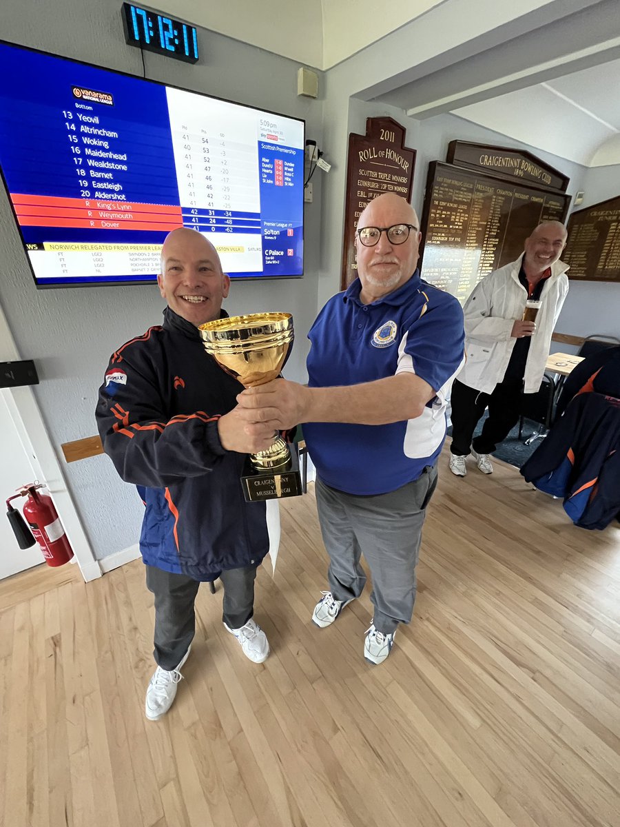 CRAIGENTINNY BOWLS tweet media
