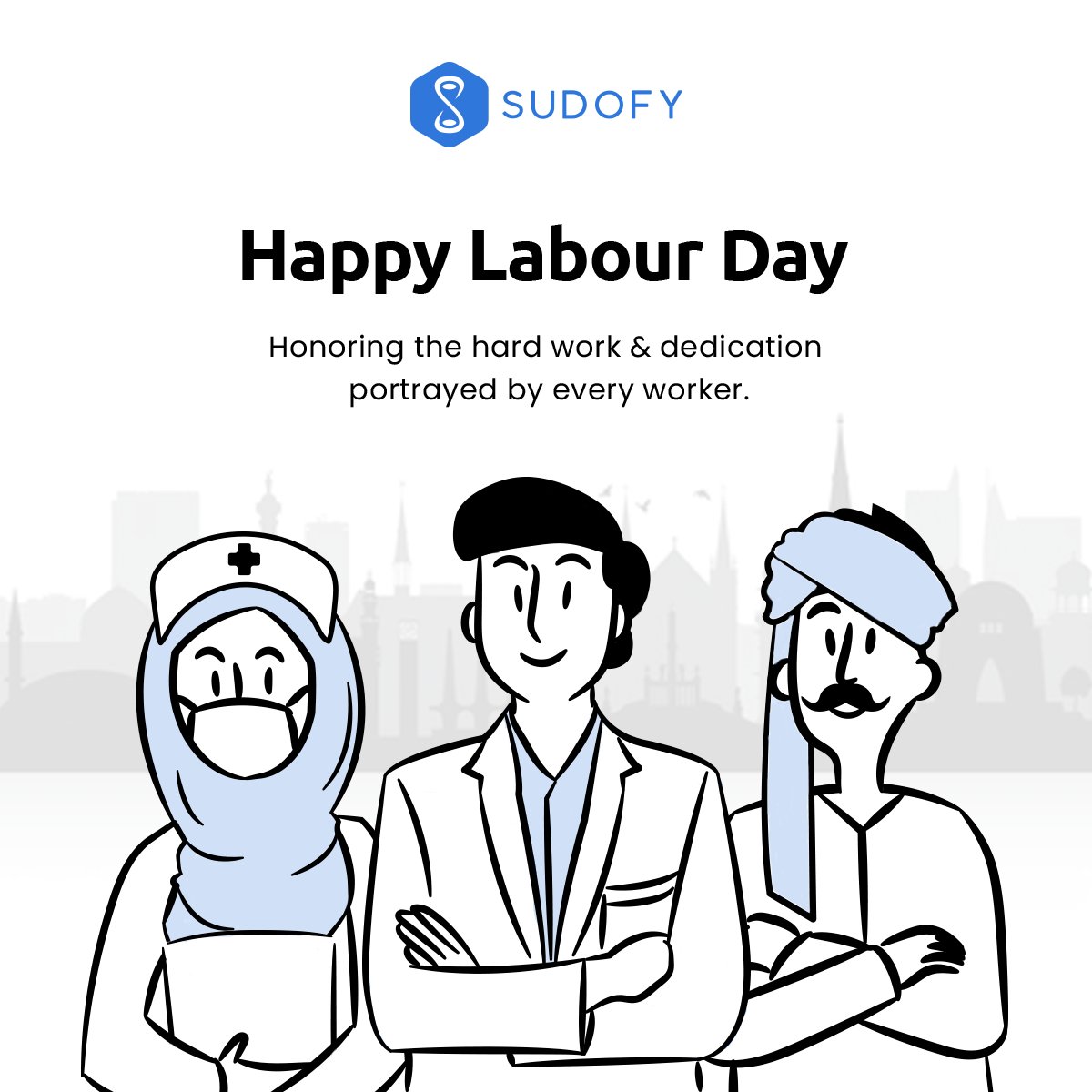 sudofy's tweet photo. Let’s celebrate this labour day together and appreciate the work of every individual. Honoring the hard work &amp; dedication portrayed by every worker. Happy Labour Day!
#Sudofy #LabourDay https://t.co/LezV82Mu0P