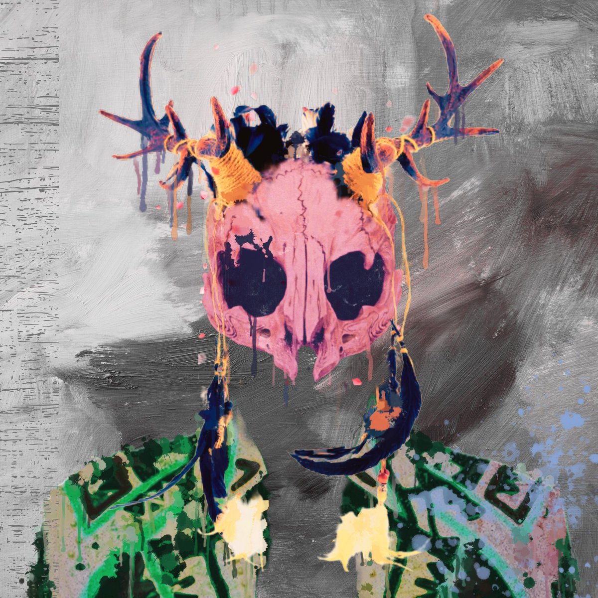 CorwynMatthew's tweet photo. Added another nightmarish portrait to my @EL_MatadorNFT collection, which also buys me into the raffle for the next 1-of-1. Please, sleep on this project... The less of you assholes buying, the better my chances of wining are ๐ค๐ฟ๐ค #darkart #horror #macabe #elmatador https://t.co/F1q91xvevA
