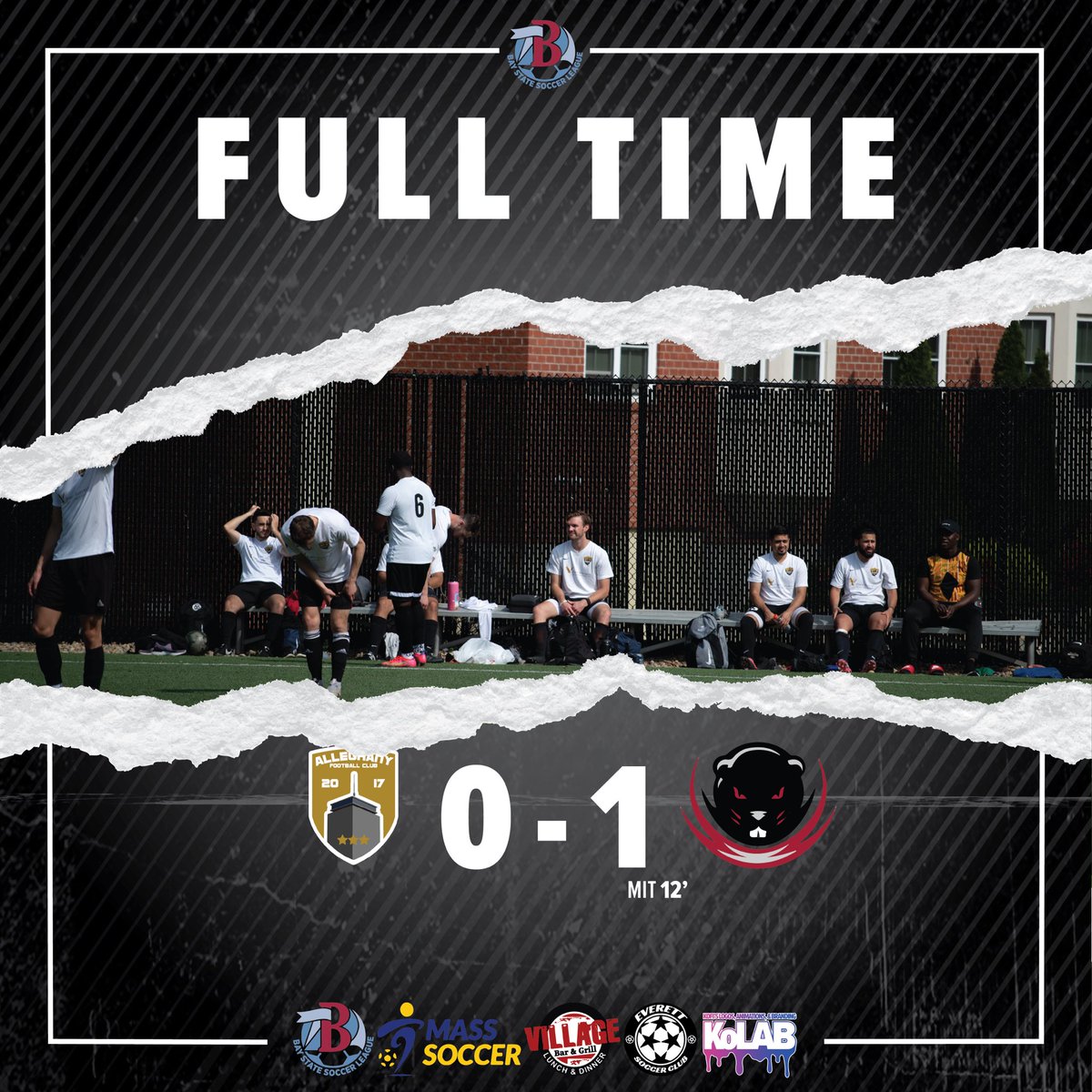 Tough one at MIT today, couldn’t put away any of our chances to get the late equalizer. Big week of training ahead #COYC