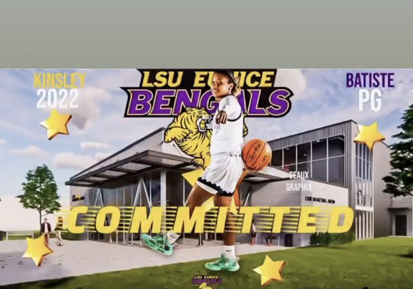 Congrats to our own <a href="/kjadee2x/">Kinsley Batiste</a> on signing with <a href="/LSUEBengalsWBB/">LSUE Women's Basketball</a> the growth and hard work over the last 4 years earned you a opportunity to continue your basketball career. Keep striving to be great!! #LadyRaiders #collegebound