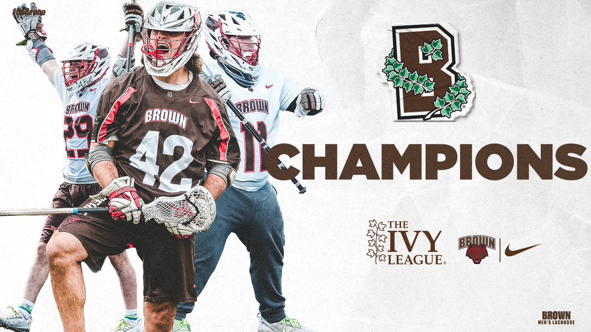 Brown Men's Lacrosse tweet media