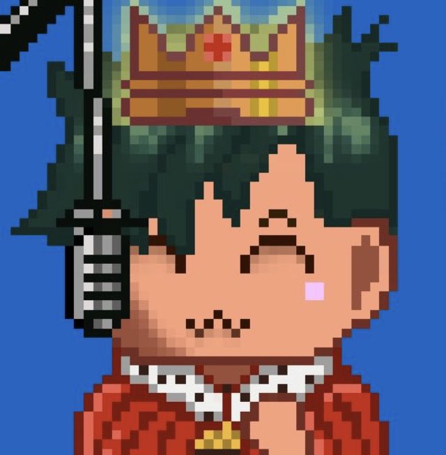 SammyArriaga's tweet photo. Pixel King sneak peek 👑 

“Pixelated” Music NFT // PFP Collection coming Late May/Early June 👾

#SAMMYNFT https://t.co/8HP1Jl1kiU