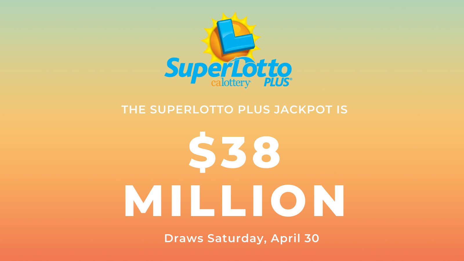 California Lottery on Twitter "Check it out California! The jackpot is