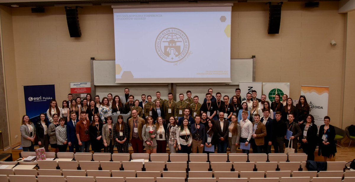 KrzysztofBakula's tweet photo. Conference of Nationwide Club of Students in Surveying #OKSG. What was going on there! Thanks to #Geoida Students' Association from @WUT_edu for an excellent organization. Congrats to students from @SpaceOs4 @WAT_edu for wonderful presentations! It was a distinction to be in juri https://t.co/isyK2eabxt