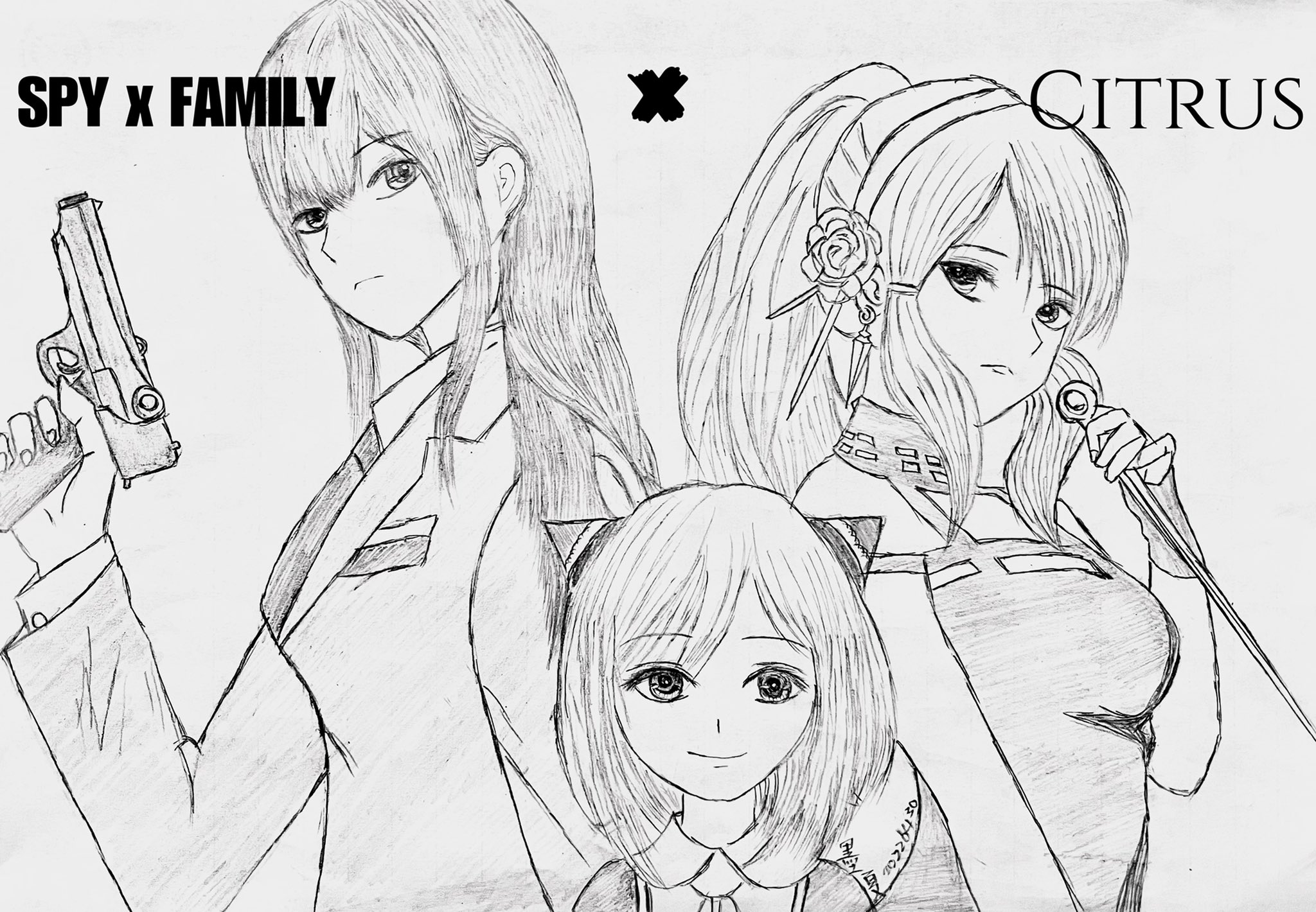 高島あつみon Twitter Spy X Family X Citrus Citrus Citrus柑橘味香氣 藍原芽衣 藍原柚子 水澤まつり Spy Family Spyxfamily T Co Qolztp2ch8 Twitter