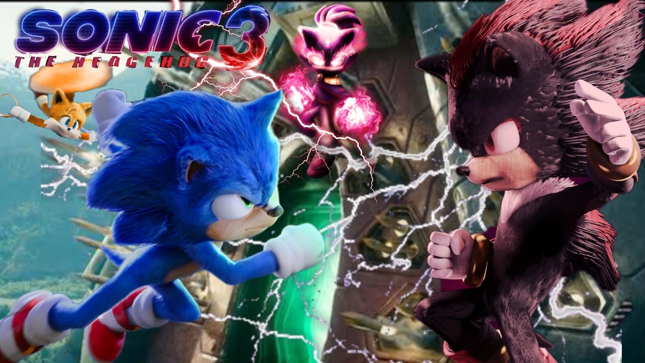 Nolanj on X: Sonic movie 3 first battle (FAKE)