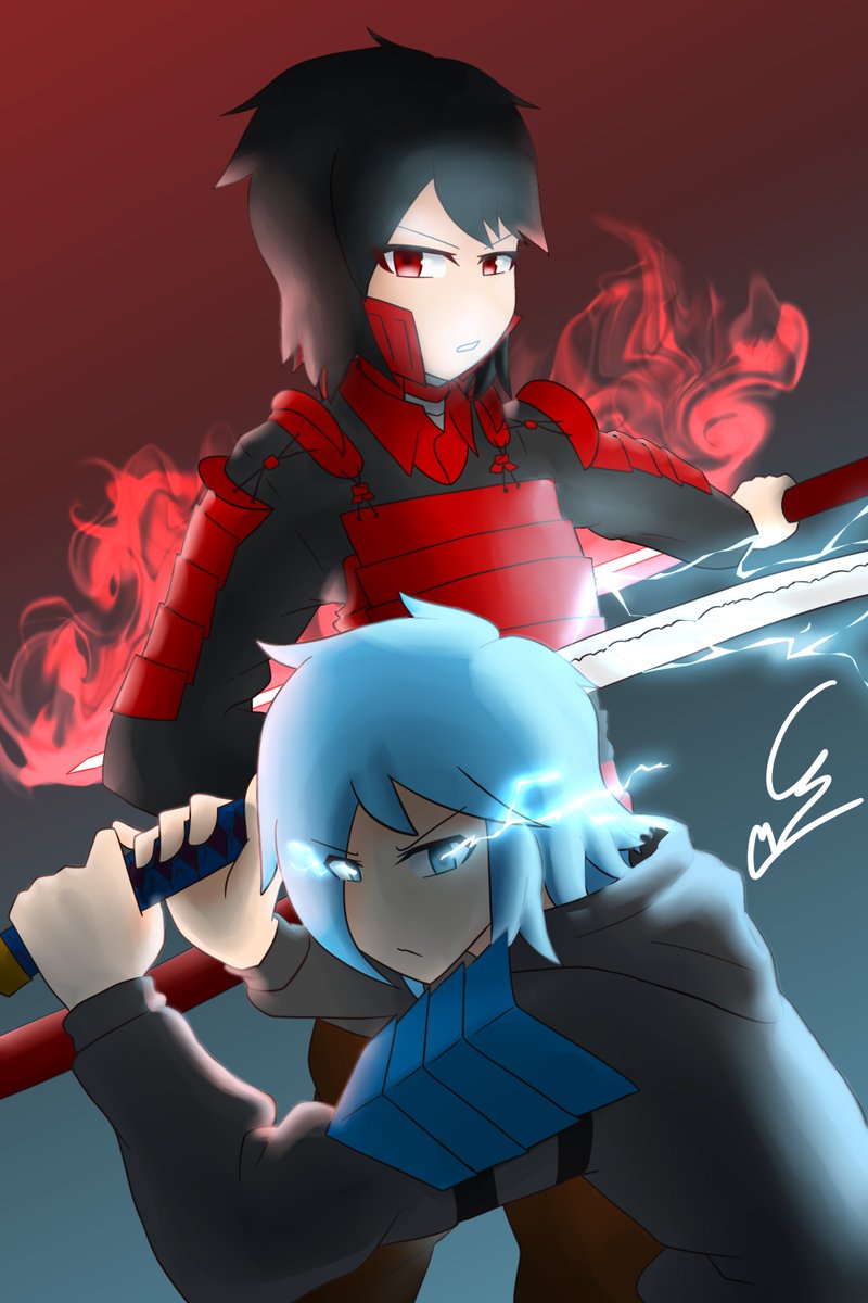 Choco2Sun's tweet image. Finally done! All my (current) OCs have been drawn!!
#OC #ocart #digitalart