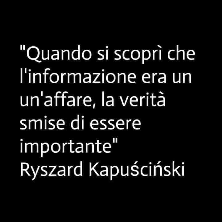 santapazienza99's tweet photo. “Una stampa cinica e mercenaria, prima o poi, creerà un pubblico ignobile”.
Joseph Pulitzer
#controcorrente #quartarepubblica #cartabianca #dimartedi #Ucraina #Biden #Tgl7 #ottoemezzo #Piazzapulita #agorarai #nato #Draghi #Mattarella #ZelenskyWarCriminal https://t.co/06WHRKNVuI