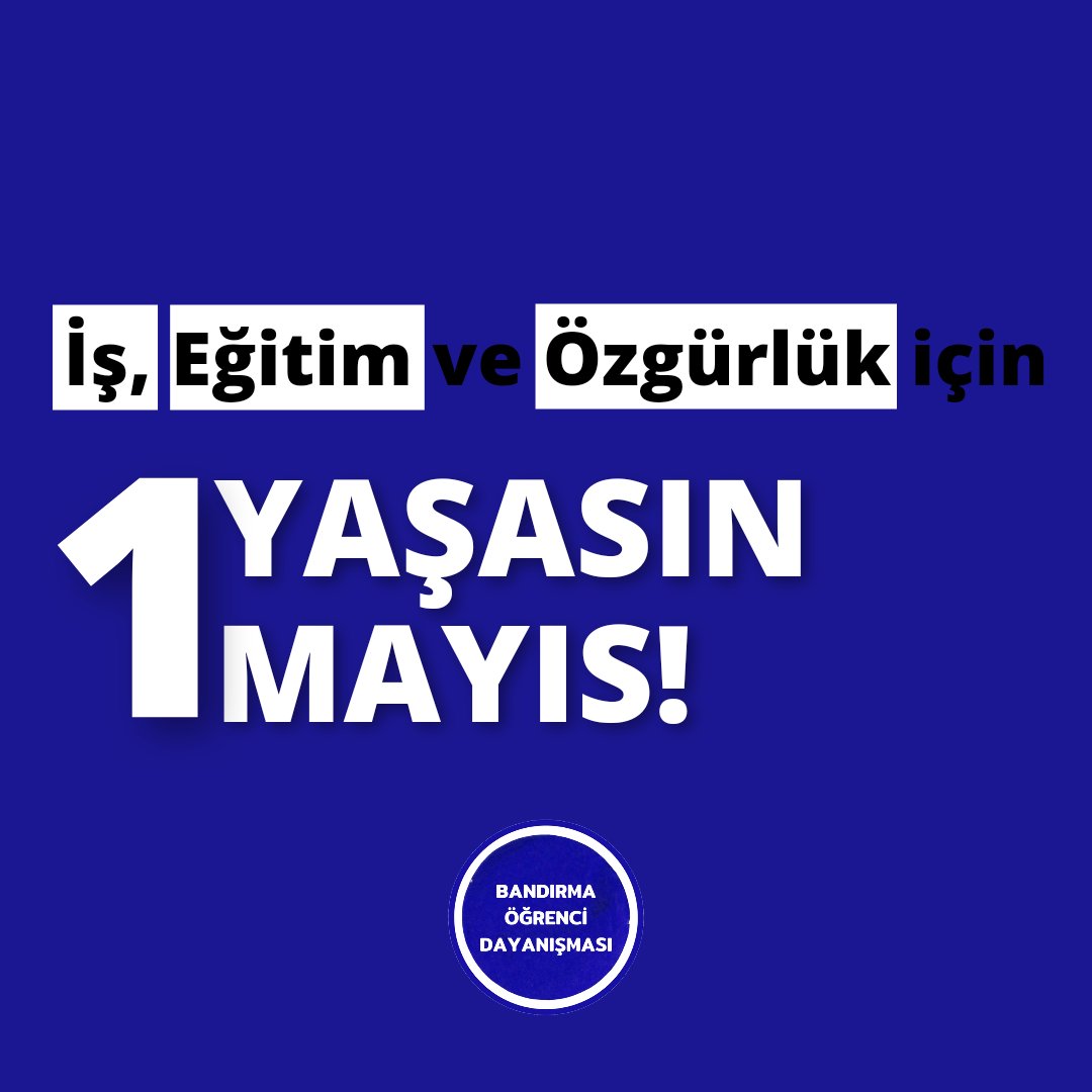 BanDayanisma's tweet photo. İşimiz, eğitimimiz ve özgürlüğüm��z için yarın hep birlikte yürüyelim!

⌚ 10:30
📍 İDO Önü

#bandırma #banü https://t.co/eGmsRQ2USA