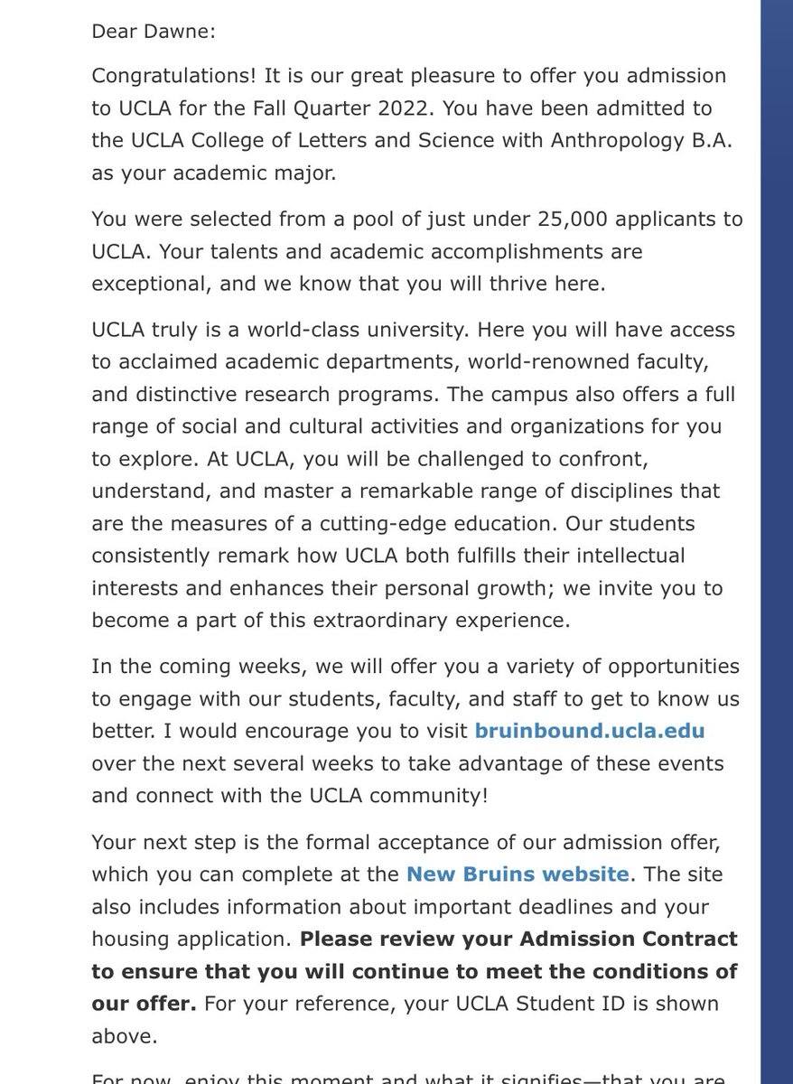 deecisneross's tweet photo. 4/4 acceptances https://t.co/Mal683dLej