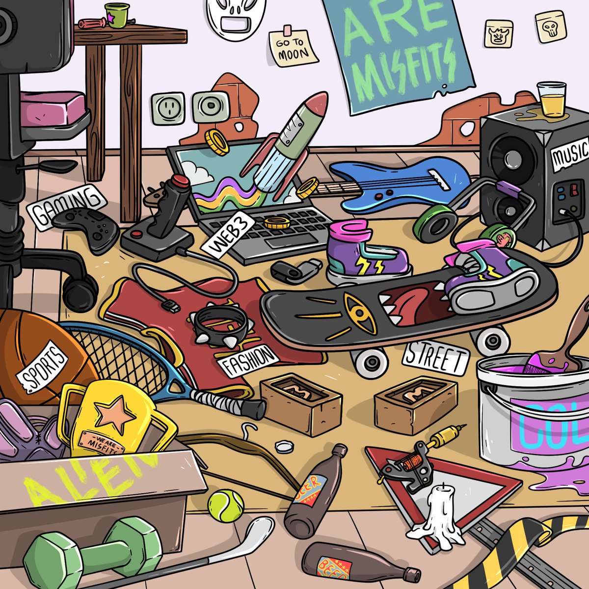 Hey Misfits! Choose your culture and unleash your creativity. Turn on DMs for early access to Discord.

3WL spots for this post 👊🏻

Now, you know what to do!👁️