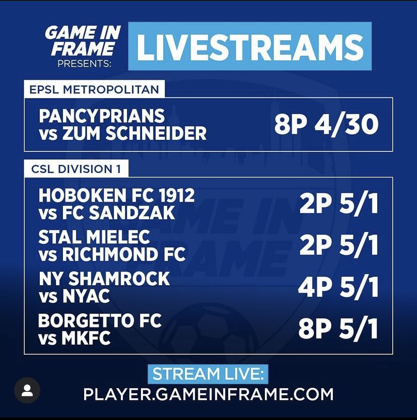 Big weekend in the <a href="/CosmoLeague/">Cosmopolitan Soccer League</a> title race! #rcfc