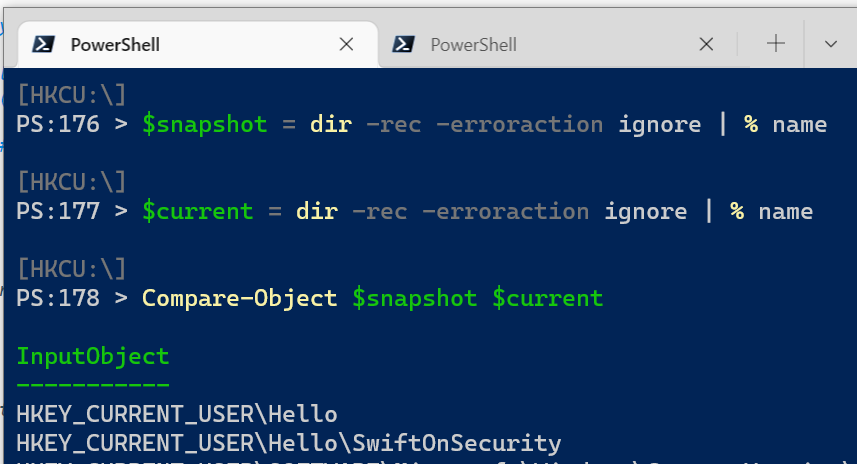 Lee_Holmes's tweet photo. @SwiftOnSecurity It does. https://t.co/Eu8bmccofv