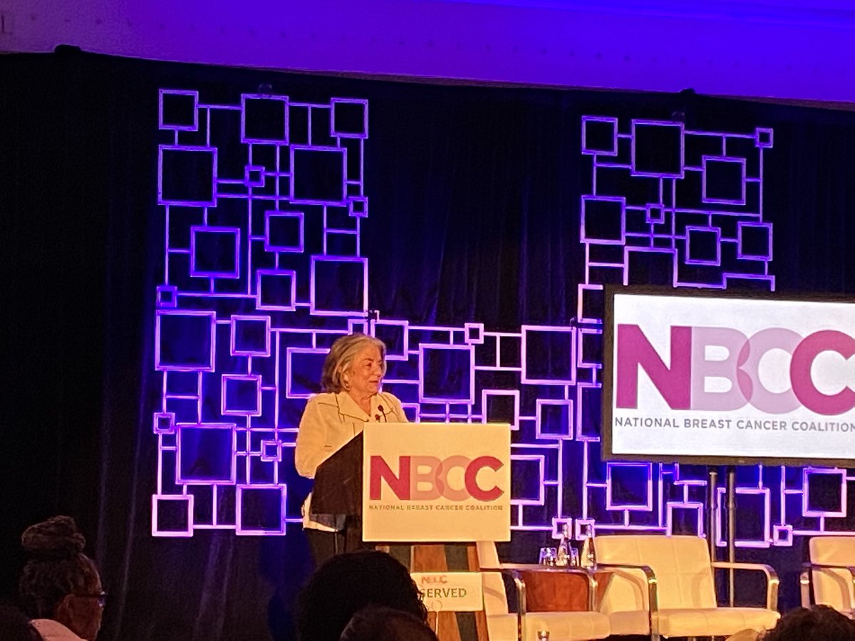 It’s time! We’re kicking off the #NBCCSummit with an introduction from NBCC President <a href="/FranMVisco/">Fran Visco</a> and an amazing breast cancer advocate, <a href="/marylinnminor1/">marylinn c. minor</a>! #StopBreastCancer #BeBold