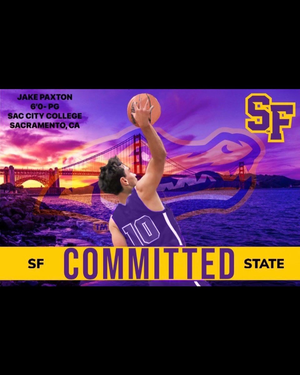 4 years ago, I told my dad San Francisco State is my dream school. Two days ago I committed to play basketball there... always believe in yourself and never stop dreaming!