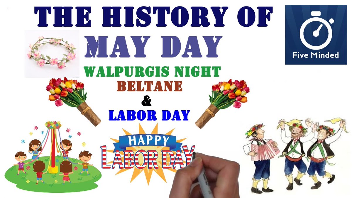 fiveminded's tweet image. A video on the History of May 1st Celebrations
#MayDay2022 #LabourDay
#Walpurgis #LaborDay #Beltane2022
📹 youtu.be/QYc6p1c5__E