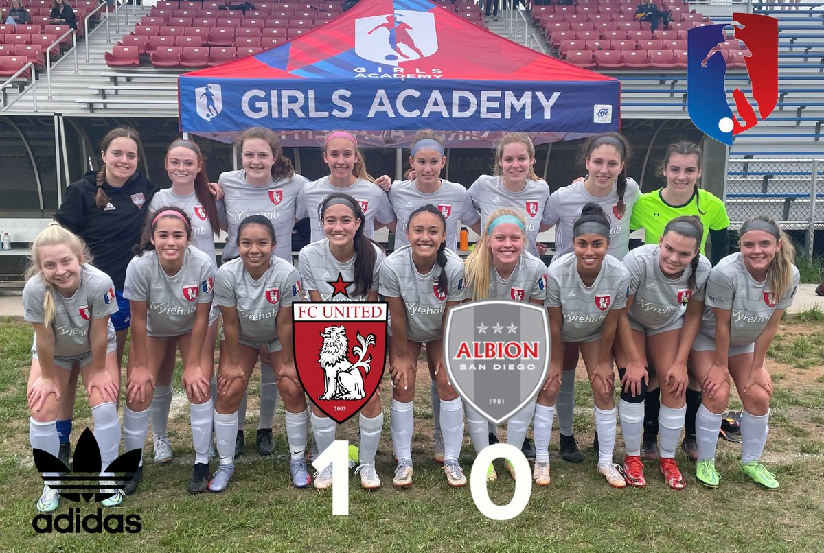 The #FCUGA 05 side took home all 3 points in their <a href="/GAcademyLeague/">Girls Academy</a> Showcase match v Albion San Diego in North Carolina. Ola Goebel with the clean sheet. #GANC22