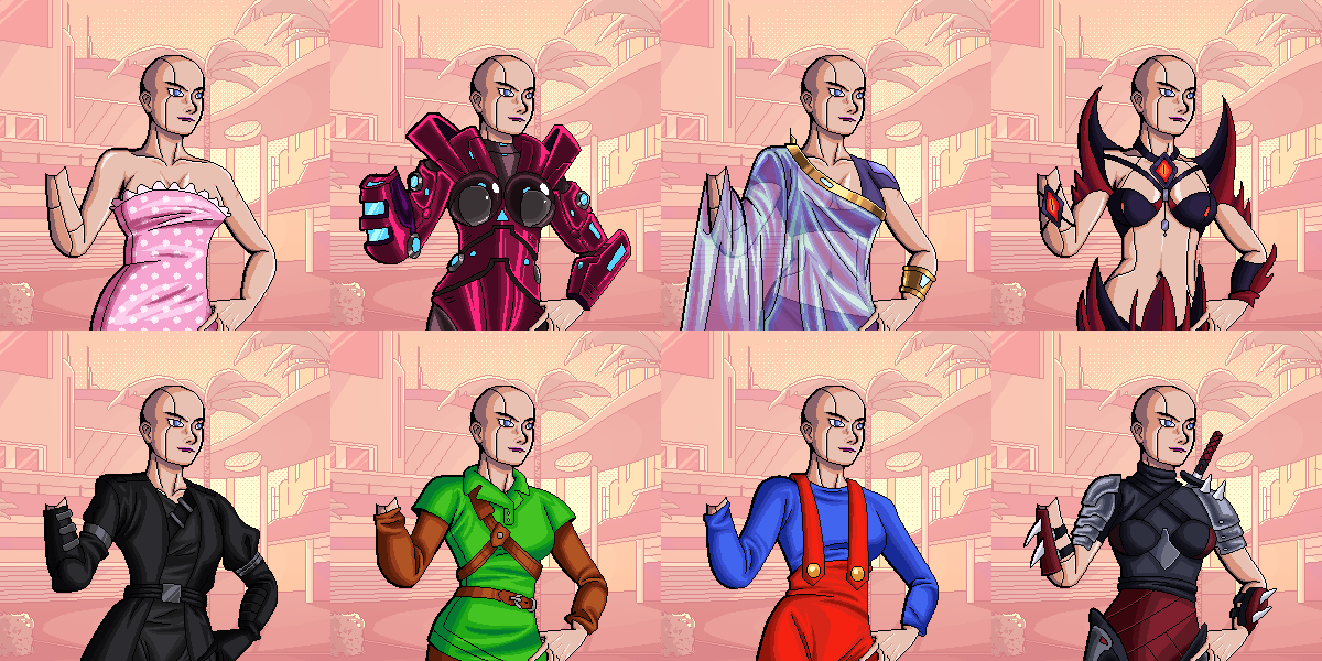 NeoTokyoCode's tweet photo. We be a nice place to spend some $bytes on citizen art style swaps. https://t.co/wet1UjJg0C