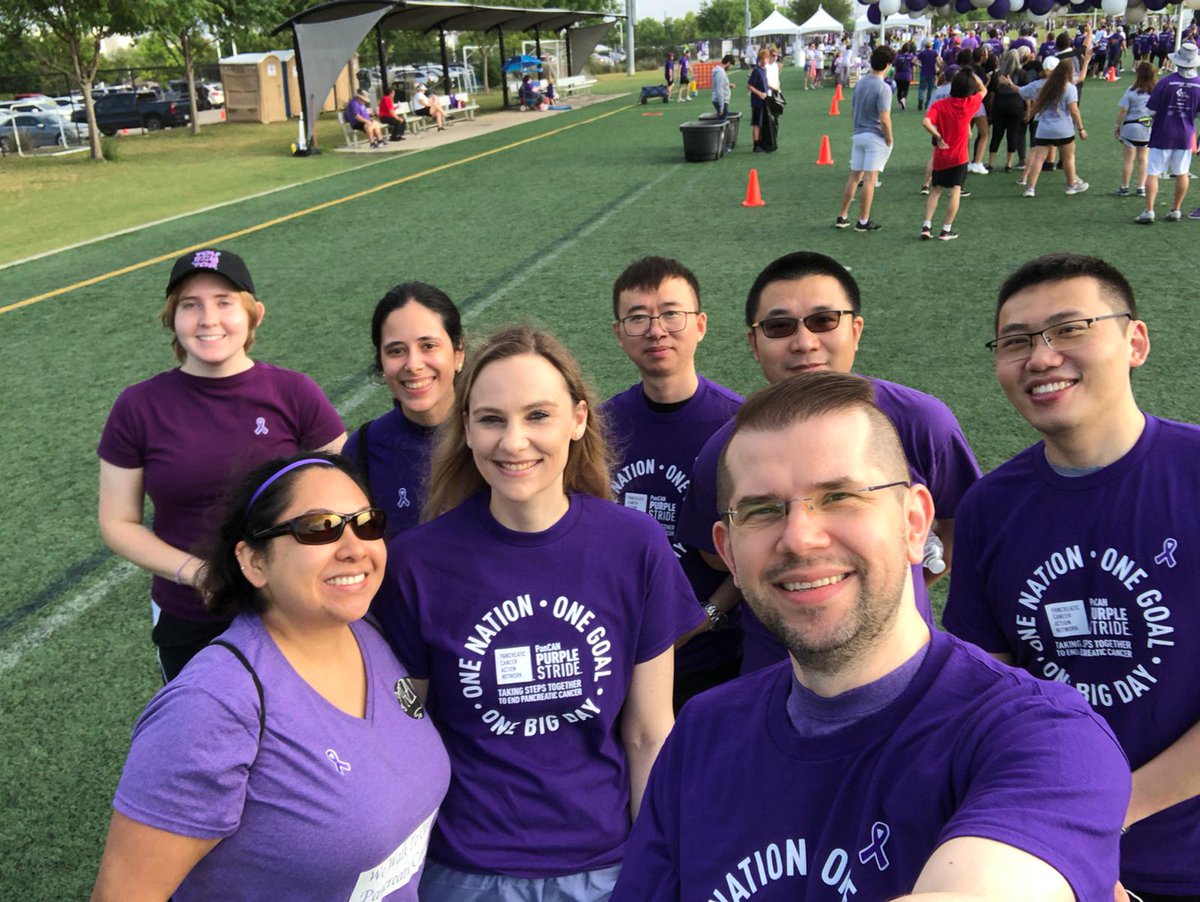 Simone Hausmann (@simone_hausmann) on Twitter photo The <a href="/MazurLab/">Pawel K. Mazur</a> met early this morning to support pancreatic cancer research at #PanCANPurpleStride in Houston The <a href="/MazurLab/">Pawel K. Mazur</a> met early this morning to support pancreatic cancer research at #PanCANPurpleStride in Houston