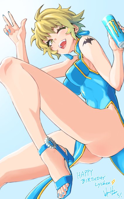 ハピバ!😊⚡🥫
#九条茘枝
#茘枝28BD
#メンマート 