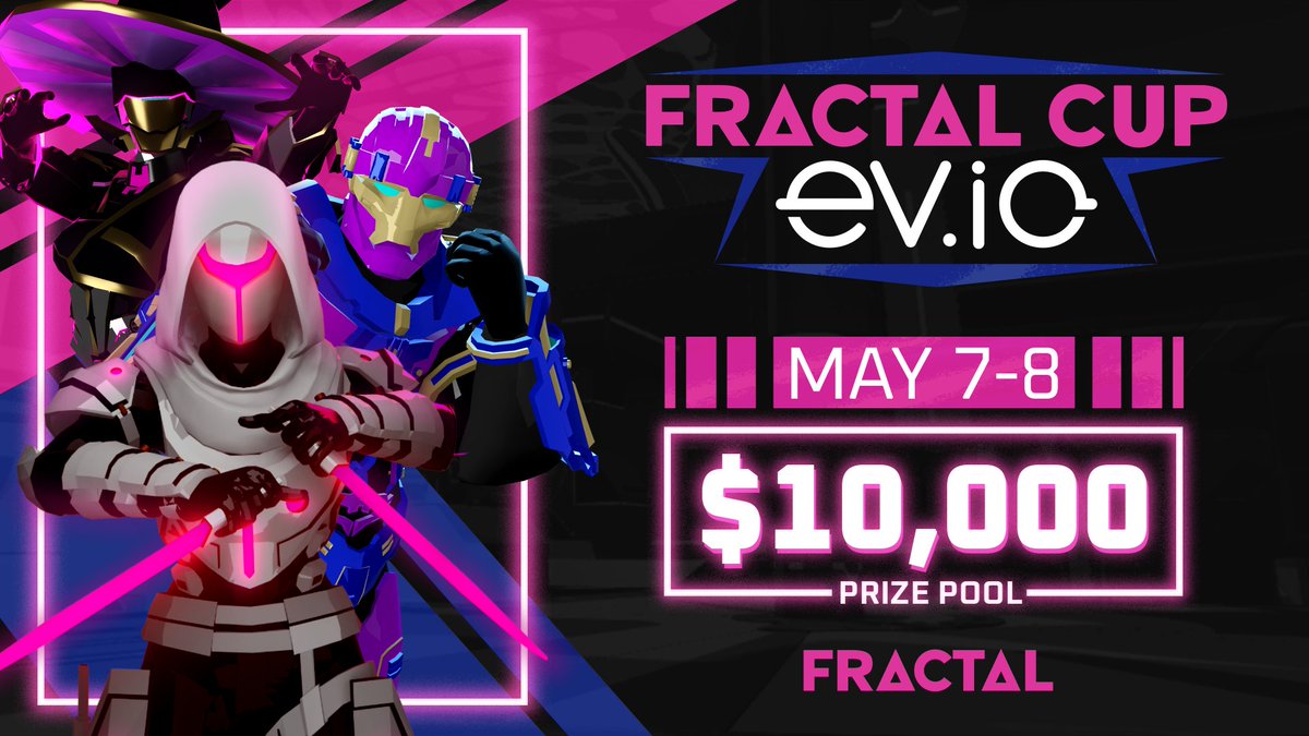 CGaming_LatAm's tweet photo. 🔥 Regístrate en la #FractalCup nuestro primer torneo de @play_evio

🤑 $10,000 $SOL al top16
📅 7 y 8 de Mayo
⏰ 3PM ET
⚔️ Formato 3v3

Regístrate gratis en:
🔗https://t.co/9ukfgMmRa5

Conoce más de https://t.co/zPPUhnmmgq en:
🔗https://t.co/IRPm5cp5SH

#NFTGames #P2E https://t.co/SlfYdigML4