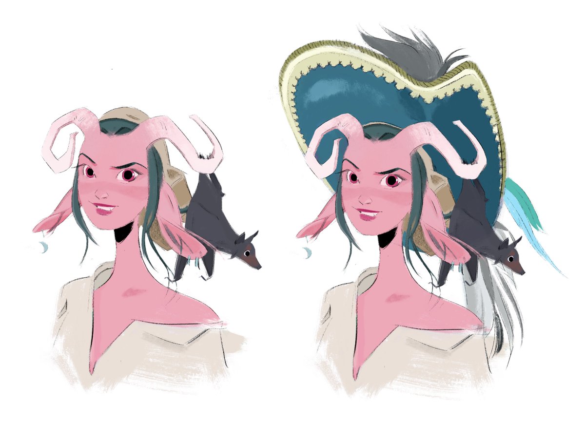 「My mom: Have you drawn any more goat gir」|Emily Pearsonのイラスト
