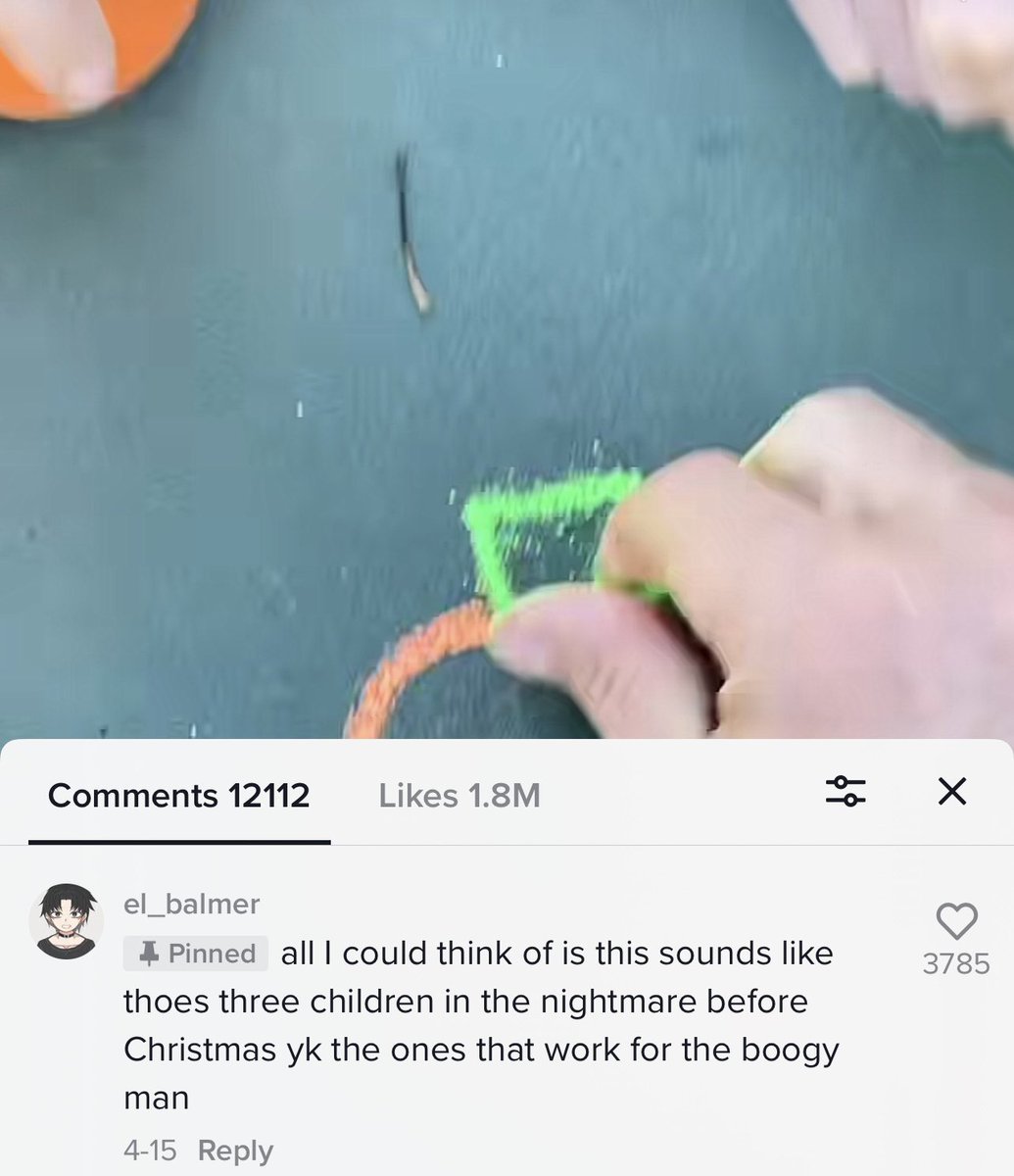 whistlegraphics's tweet image. Lock, Shock, and Barrel 🎃 (we get this a lot)

vm.tiktok.com/ZTdqU1qN7/

#Disney #nightmare #nitemare #tiktok