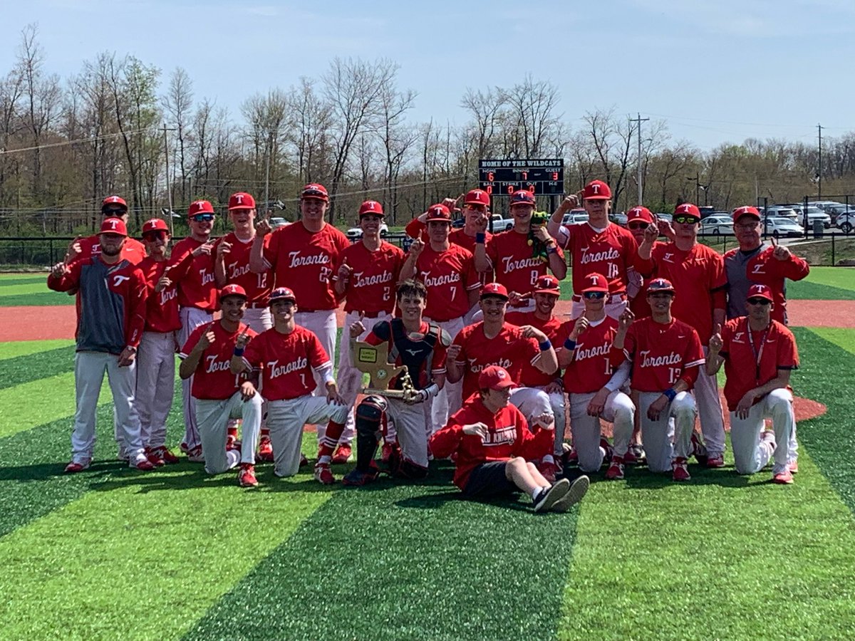 OVAC_Sports's tweet photo. Congratulations to the Toronto Red Knights on their 2A OVAC Baseball Championship. They defeated the Wheeling Central Maroon Knights 6-3 https://t.co/CO8RJaxXwZ