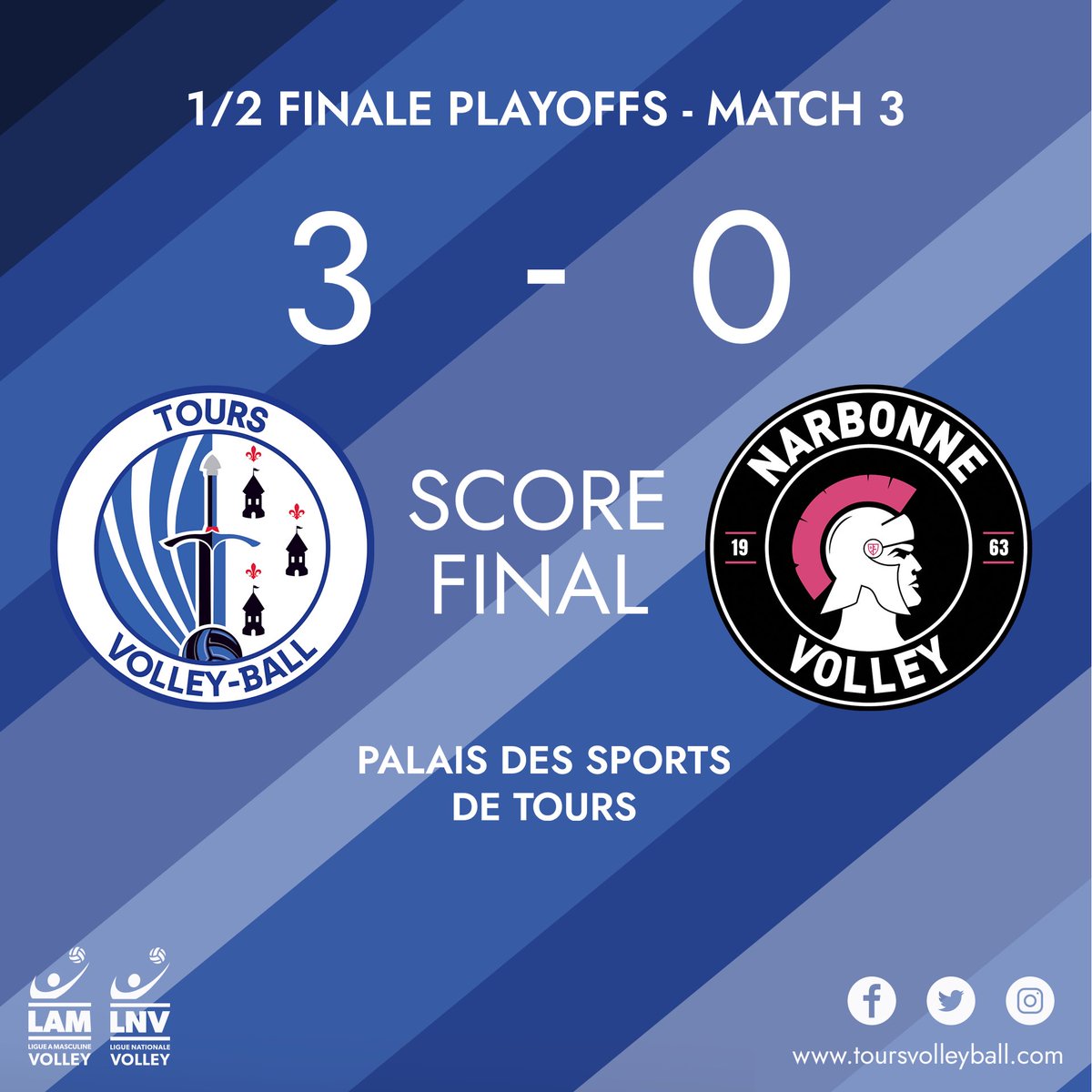 Tours Volley Ball tweet media