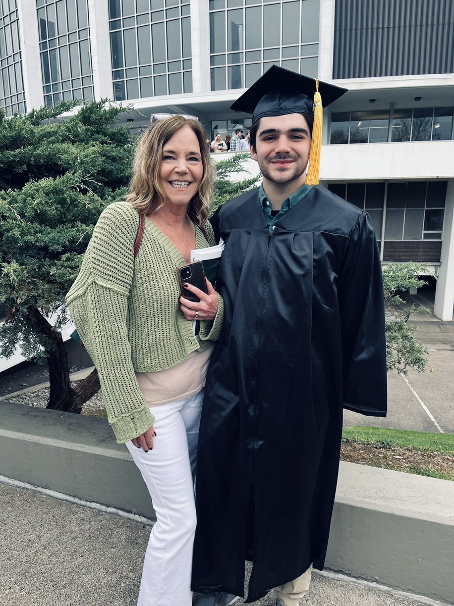 Now we have two OU grads at home🎉<a href="/ohiou/">Ohio University</a> 1987 and 2022