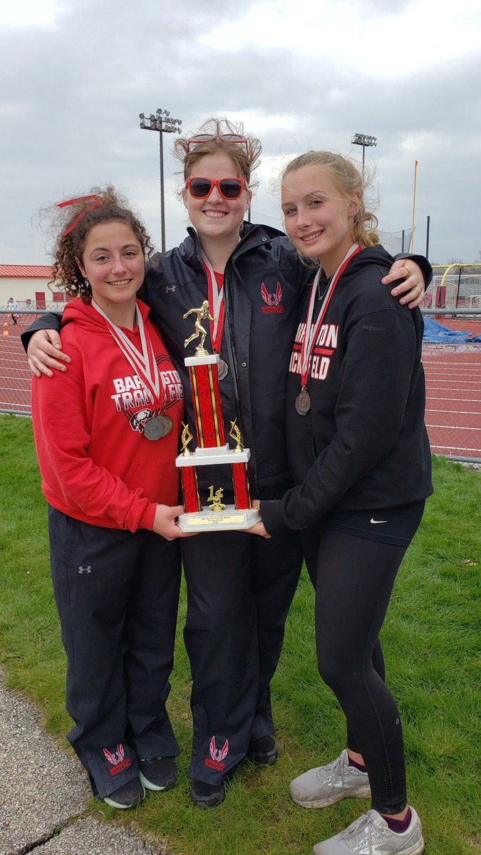 BHSGirlsTrackXC's tweet photo. These are three #strongfillies in shot put (team 2nd) and discus (team 3rd) big points from Kavanagh, Amirante and Flaska! Fillies throwers are good! @BHS220Athletics @GOBIGRED2022 at Palatine Relays https://t.co/LnC5nBbviW