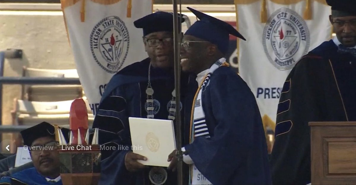 denisetyler1424's tweet photo. He did it! Congratulations son @iamjmtyler__ !!!πππ #jsugrad #hbcugrad #firstborn https://t.co/g9xnVv75MY