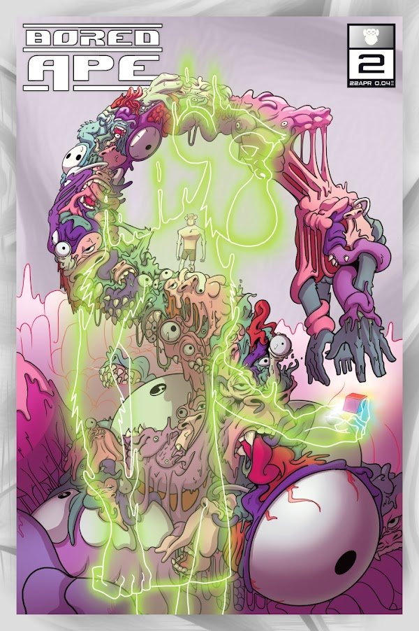 VintageCrypto's tweet photo. Got my @boredApeCOMIC revealed! Excited to read what happens in issue #2 later on today! https://t.co/Azkf6rG7bb