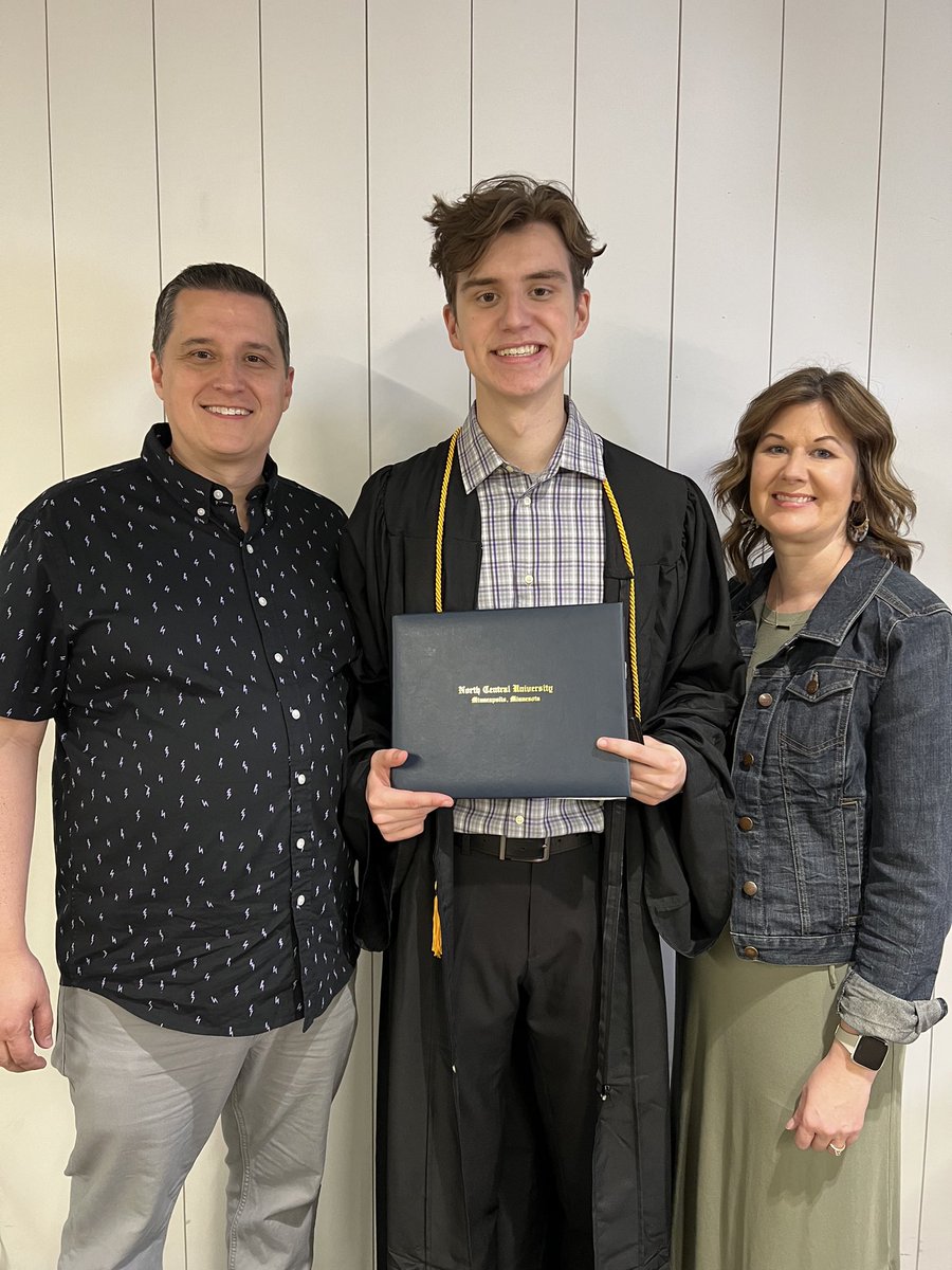 JohnSitcler's tweet photo. My son @judah_sitcler graduated from @NorthCentral_MN today! https://t.co/7Ys6mQ11gn