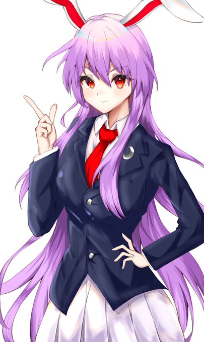 「reisen udongein inaba necktie」Fan Art(Latest)｜5pages