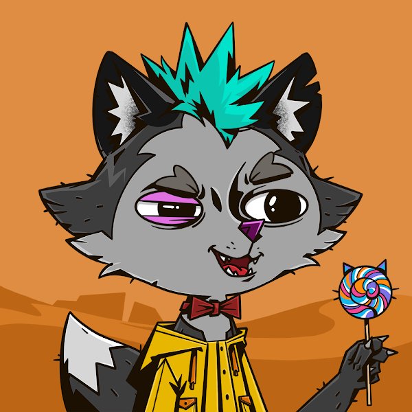 Gotta have those lollipops to survive in the barren lands

#NFT #RogueFoxGuild #Foxiz #Web3 #Crypto