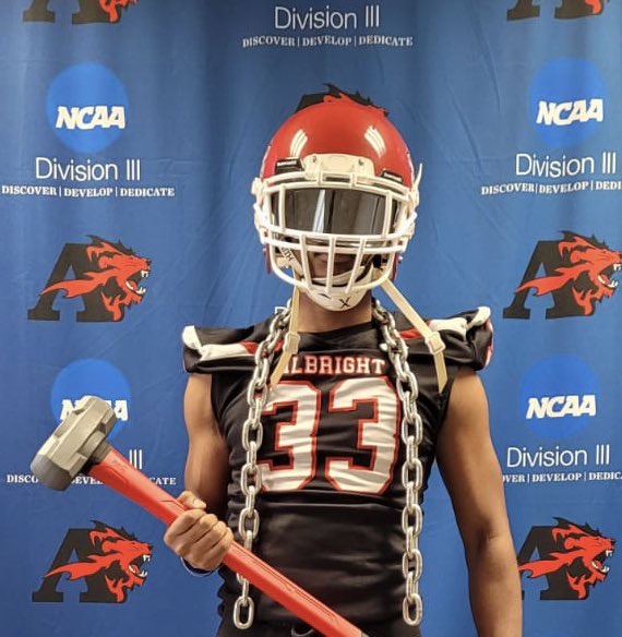Had a great Junior Day Visit <a href="/Albright_FBall/">Albright Football</a>!! Thank you to <a href="/CoachWeaverAC/">Coach Weaver-Albright College HFC</a> for inviting me.