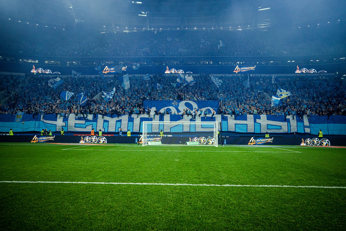 zenit_spb's tweet photo. Спасибо за невероятную поддержку — сегодня и всегда! 💙 #4емпионы https://t.co/iSKJlZ6QGF