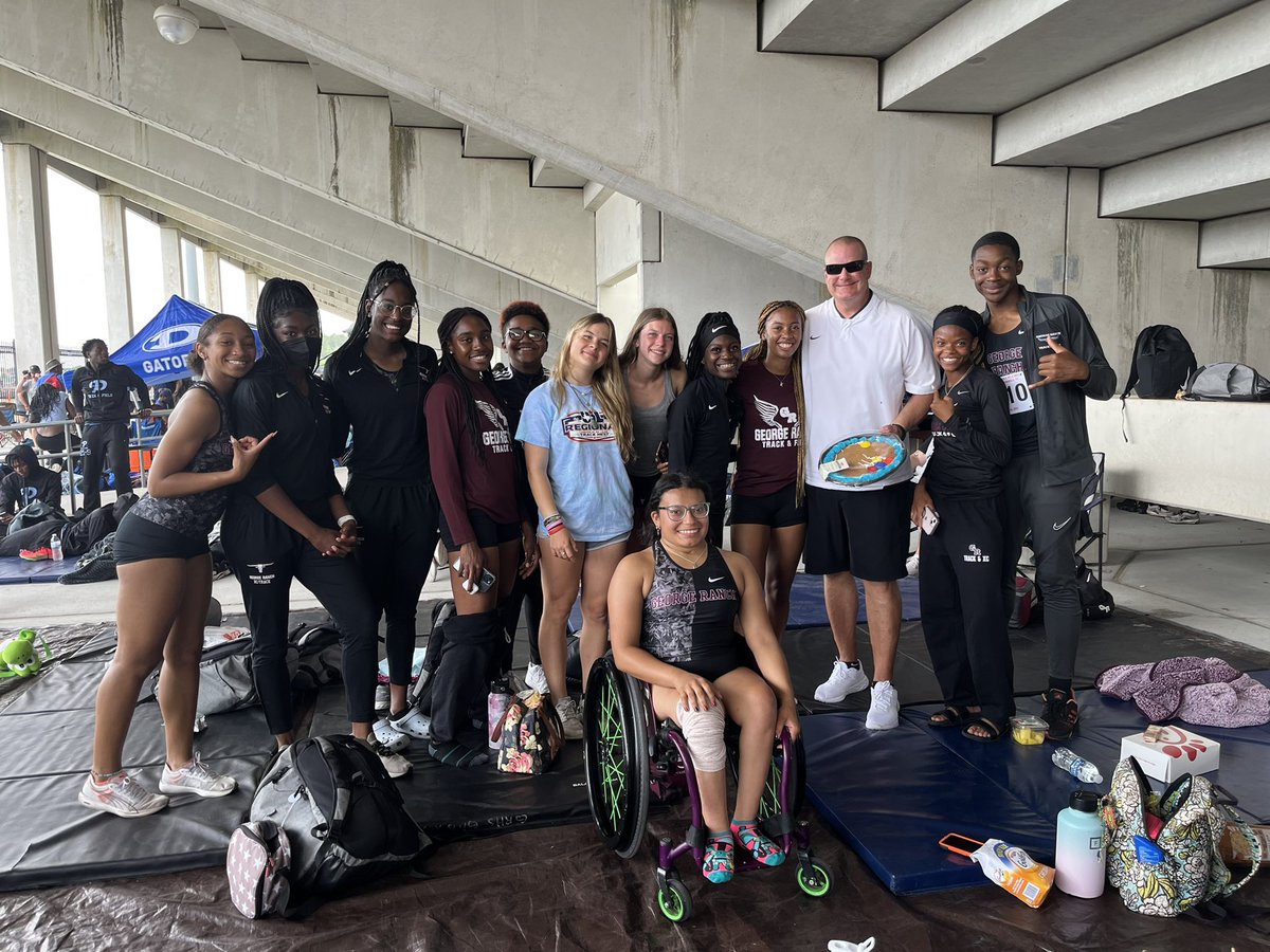 CoachADutch's tweet photo. We have to extend a huge Happy birthday shout out to our own @wgjones85 as he does SO MUCH for our girls and boys program! You are much appreciated! Congratulations your gift is a trip to the Regional meet!!! 😂 https://t.co/q5ahMPI12u