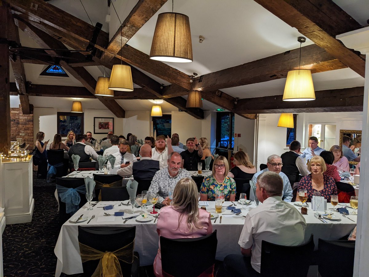Don't we dress up well, party in full swing, meal and drinks going down well 🍺🍷

Here's to a successful season!

Onwards to new challenges 🏉

#futureawaits #returntorugby #ready4rugby #Relentless #Rugby #Lancashire #BroughtonRugby #BroughtonFamily #rugbyunion #BroughtonFire