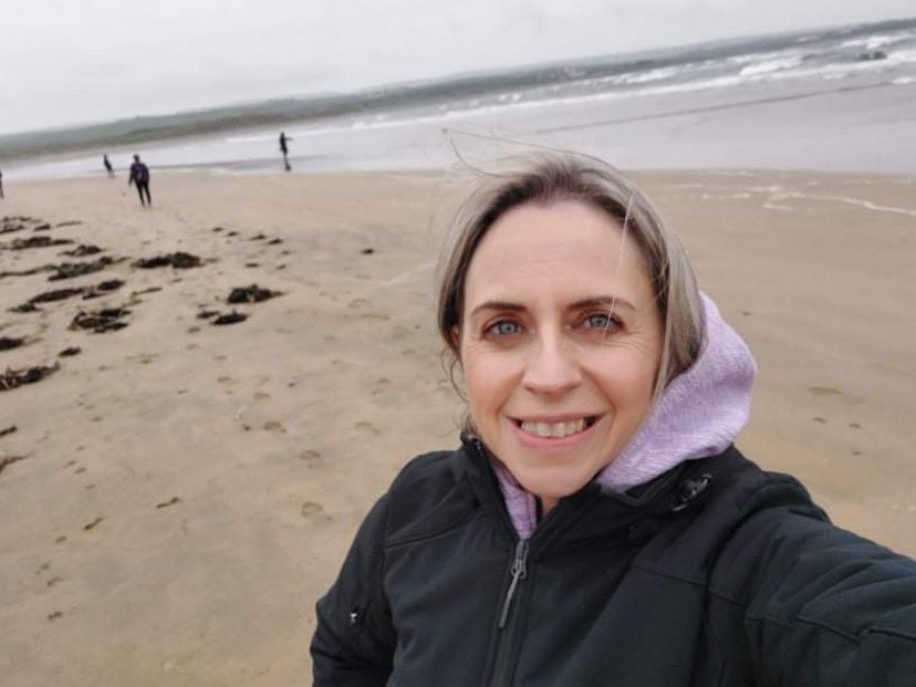 Ballinabrackey1's tweet photo. Laudine Fitzgerald also out braving the weather for the 8pm slot in Lahinch 💚💛 Thanks for supporting on your holidays and well done!! #Run4Pieta #donatenow #ballinabrackeygaa
https://t.co/UwjPsN6iK9 https://t.co/ck395bgK7D
