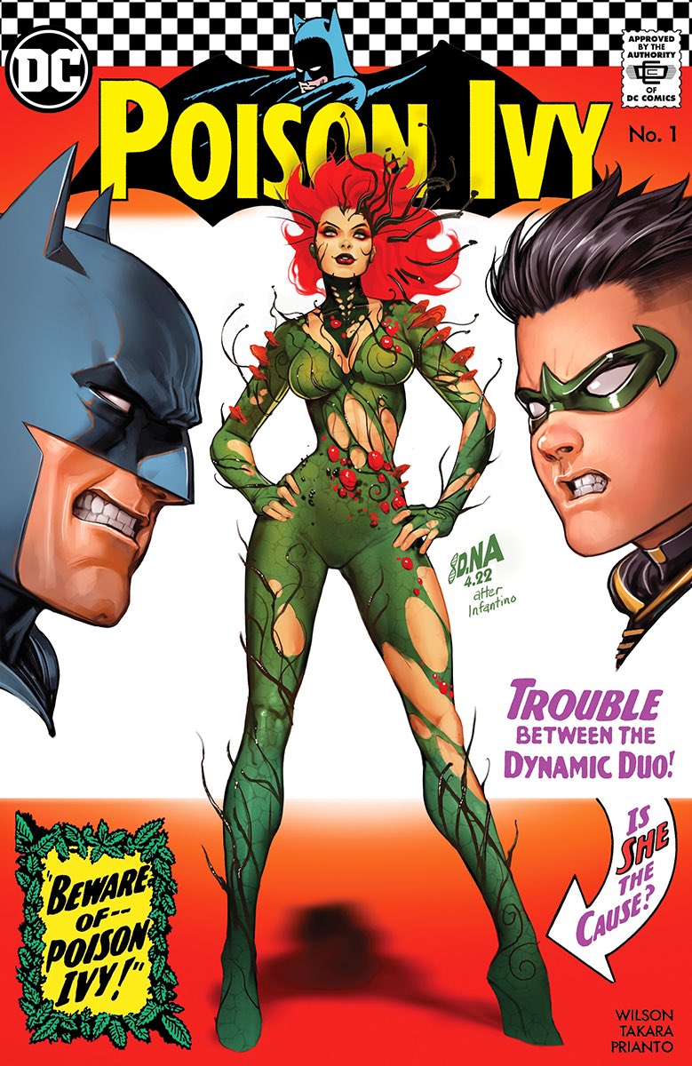 infancia cosecha Haz lo mejor que pueda David Nakayama on Twitter: "New! Stoked to share my cover for POISON IVY  #1!! Homaging the first appearance of the character from #Batman 181 in  June 1966, my exclusive variant will be