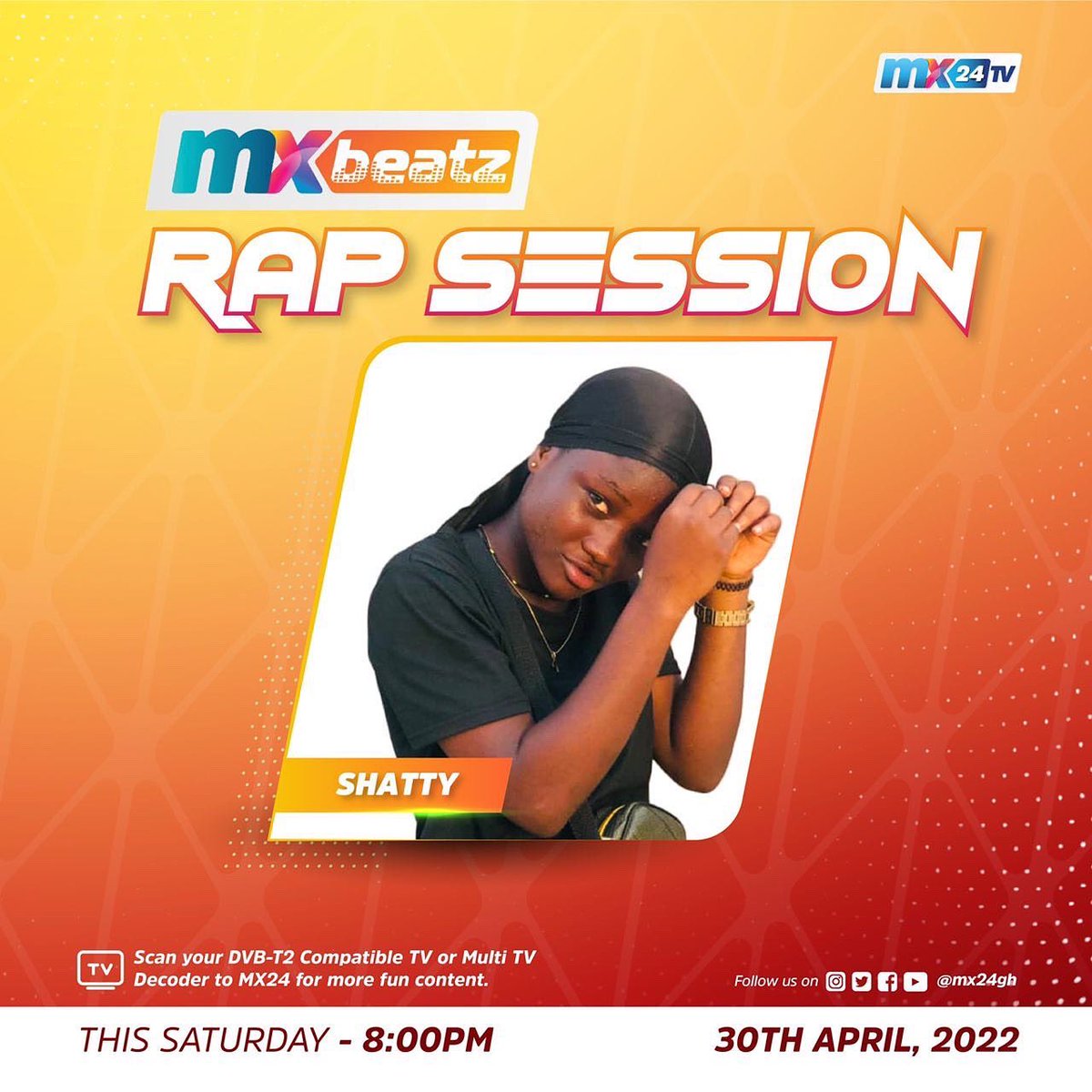mx24gh's tweet photo. Get ready for absolute entertainment tonight on #MXBeats with @oforiwaa_oyo @JASONEL_A @DjPassion_1 

We host the man @djvyrusky . We also host young rapper @Shattyofficial1 

Don’t miss it. 

#mx24gh #funfearlessfactual https://t.co/Ks8WowEcFd