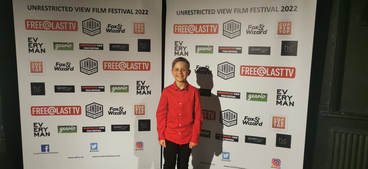 My first film festival @UViewFF today. 
Proud of the film I was in as one of the lead actors in. One of the longest scripts I'd learnt, back when I was just 8 years old. #shedfilm #shed #filmfestival #unrestrictedviewfilmfestival #childactor #leadrole #kidactor #leadactor