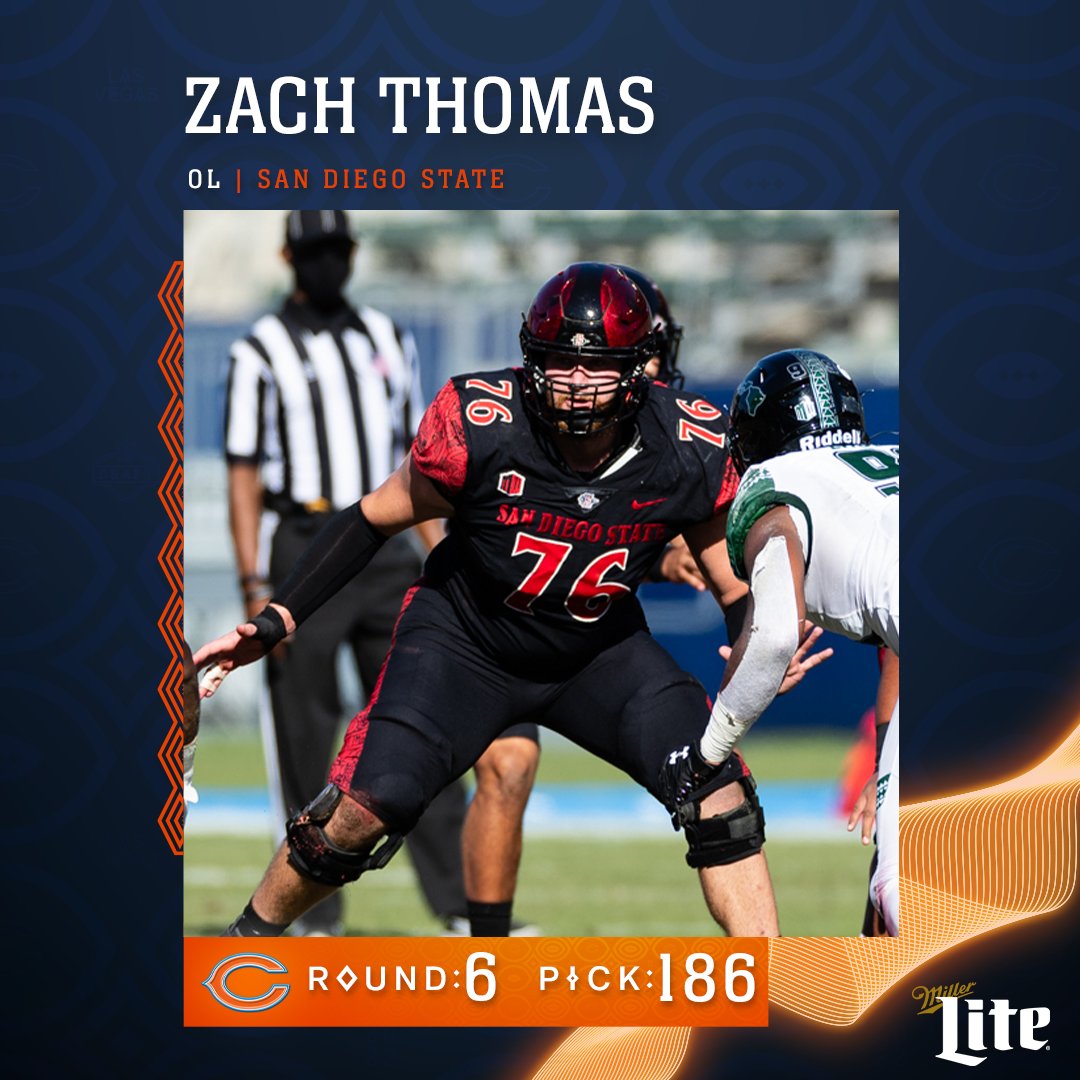 A new bodyguard in the 312. Let's get to work, @Zach_Thomas76!