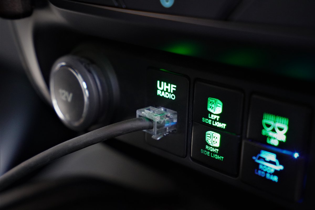 RJ45 pass through for UHF and custom switches offer the refinement and finish that your pride and joy deserves. Get them in store and online: bit.ly/39aTQap

#mylightforce #australianmade #australian #LED #lightbar #spotlights #overland #overlanding #4x4 #4wd